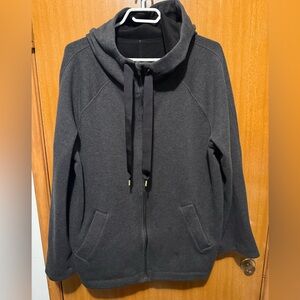 Lululemon Dark Gray Zip-Up Hoodie
